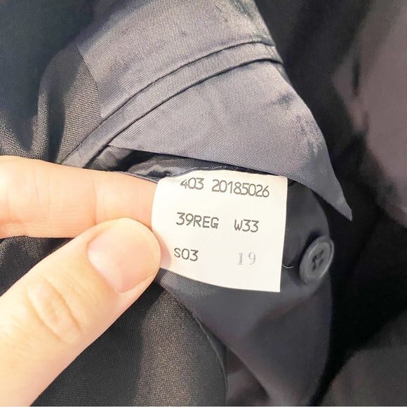 Brooks Brothers | Dark Navy Brooks Cool Suit Jacket Size 39 Regular - Picture 4 of 9